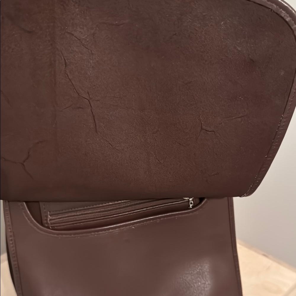 ⭐️SOLD⭐️Coach Hippie Flap Brown Leather Vintage Bag 9135 - Picture 3 of 13